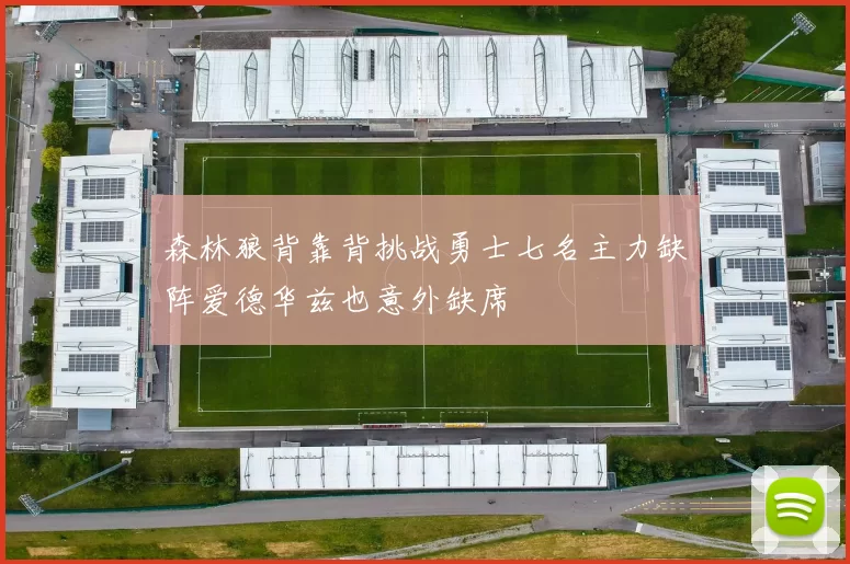 森林狼背靠背挑战勇士七名主力缺阵爱德华兹也意外缺席